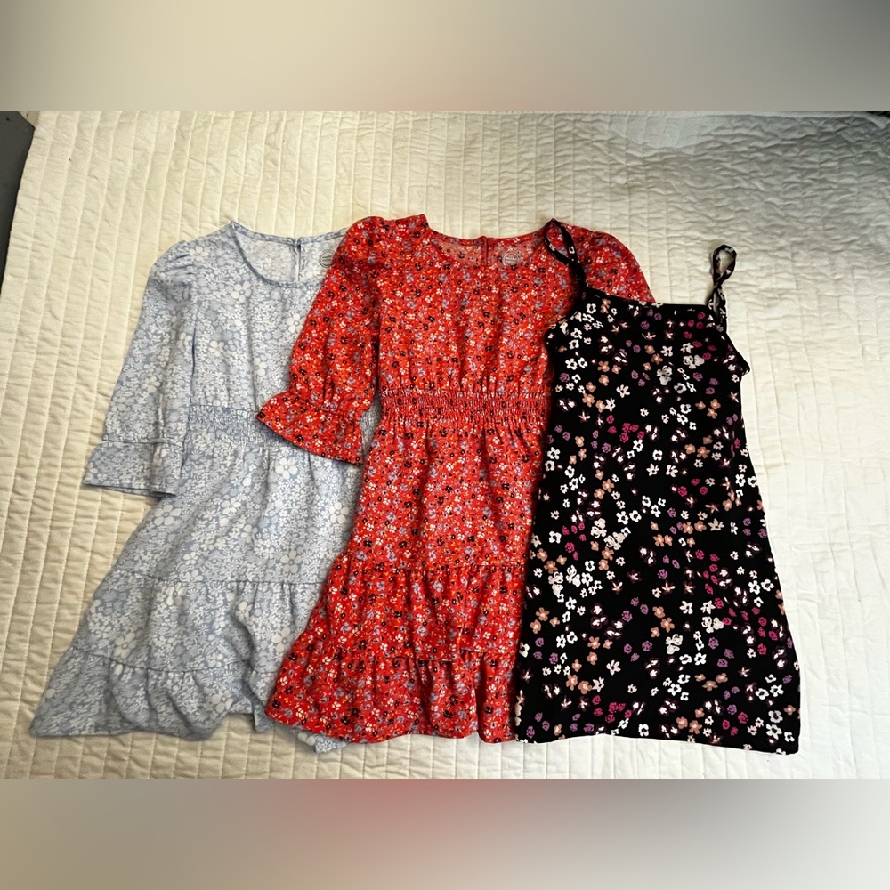 Wonder Nation dress bundle lot floral print boho NWOT